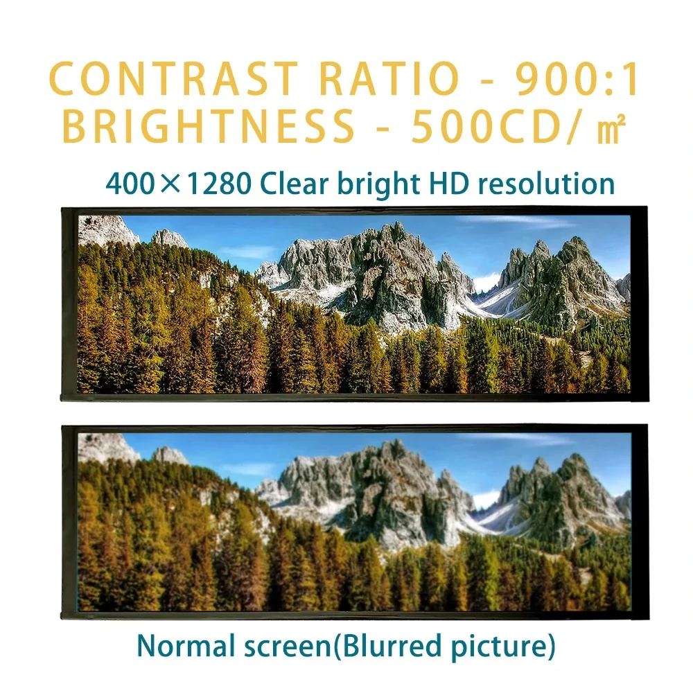 7.9 ġ IPS PC ̽  ũ, 400x1280 TFT LCD µ ͸, Ʈ ̵ Ʈġ ,   ÷