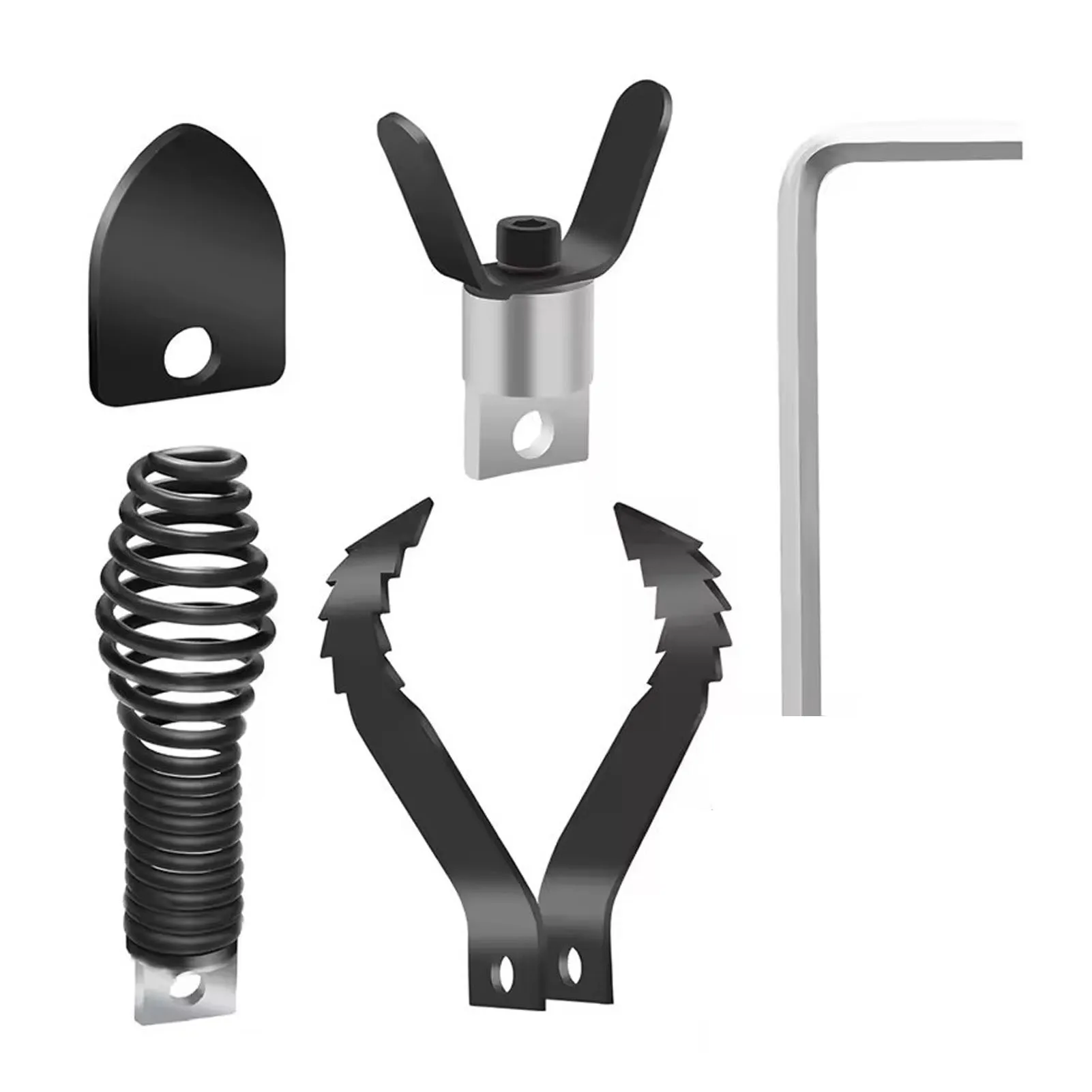 Drain Cleaner Cutter and Auger Set Hard Wearing Drain Cleaner Drill Attachment S