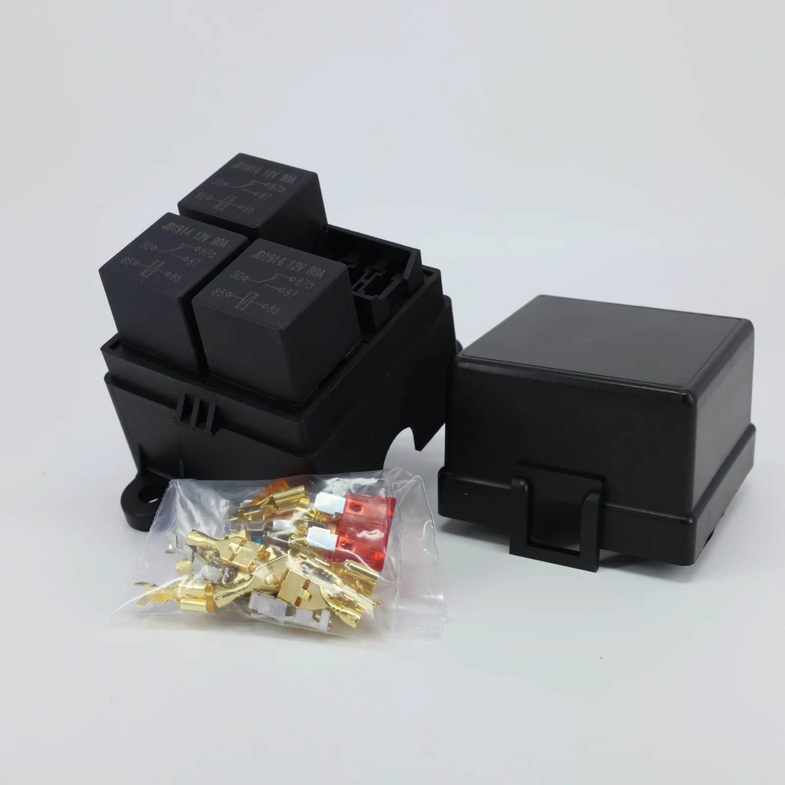 Free combination Auto Car Truck 3Way fuse holder +3way relay