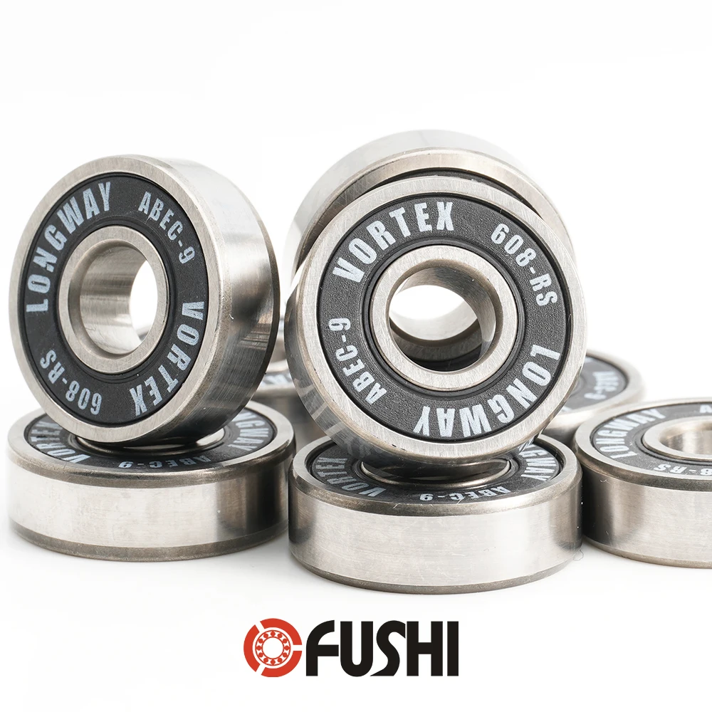 608 2rs Hybrid Keramik Lager ABEC-9 ( 8 Stück) 8x22x7mm Skateboard Spinner Keramik Nitrid Pro Serie 608rs si3n4 Kugellager – Detail 16