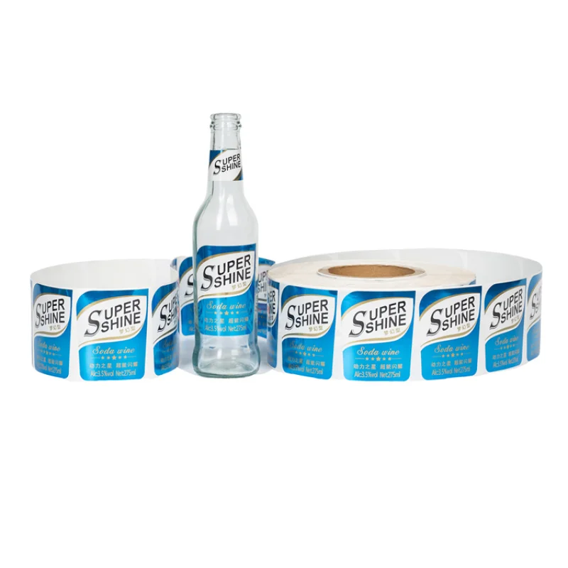 맞춤형 핫 오퍼 인쇄 개인 관리용 자가 접착 롤 맞춤형 방수 자가 접착 종이 스티커 라벨