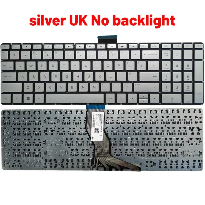 silver UK No backlit