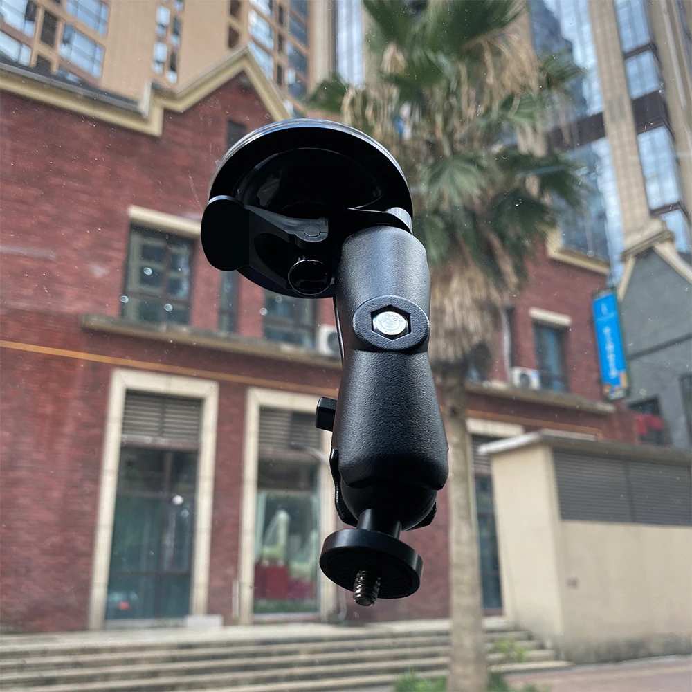 Carro Ballhead Ventosas Suporte e Vara de Selfie Invisível Acessórios da Câmera Gopro Max Hero 11 10 Insta360 x3 One r x2 - Image 3