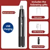 Nose Hair Trimmer USB Charging New High Quality Electric Portable Men Mini Nose Hair Trimmer 5