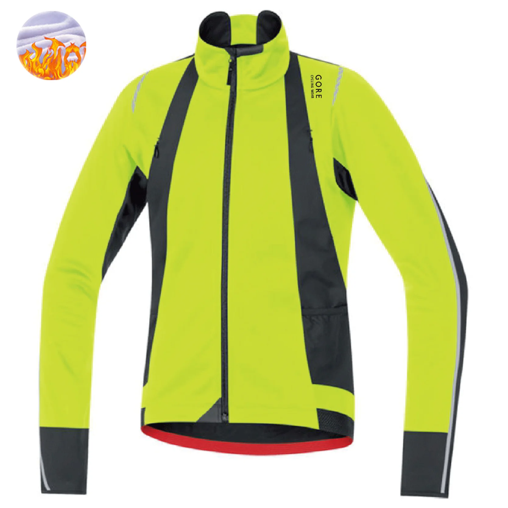 Fleece Mtb Bicycle Jacket Gore Bike Thermal Jacket Fleece Cycling