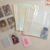 10PCS 1/2/4 Grids Photo Album A5 Inner Page Photocard Binder Photo Sleeve 6 Ring Refill Inner Page Photocard Kpop 포토카드 바인더 4