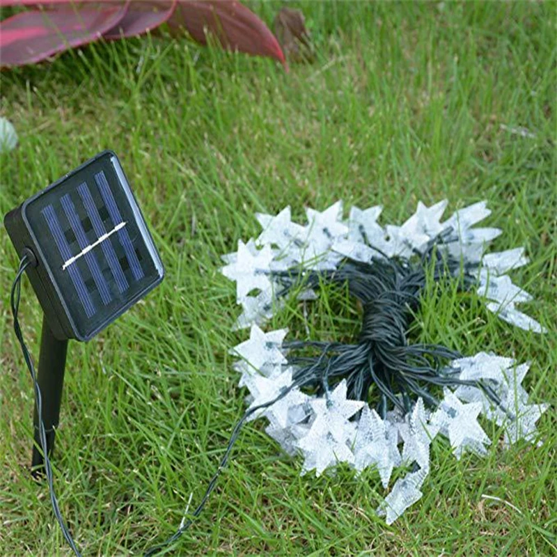 Luci solari per vialetti di Natale 5 in 1, luci a LED per esterni impermeabili, luci a LED per decorazioni natalizie per patio, cortile | Leroy Merlin
