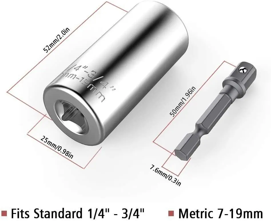 (🔥Clearance Sale – 63% Off) The Supersocket – Unscrew Any Bolt!