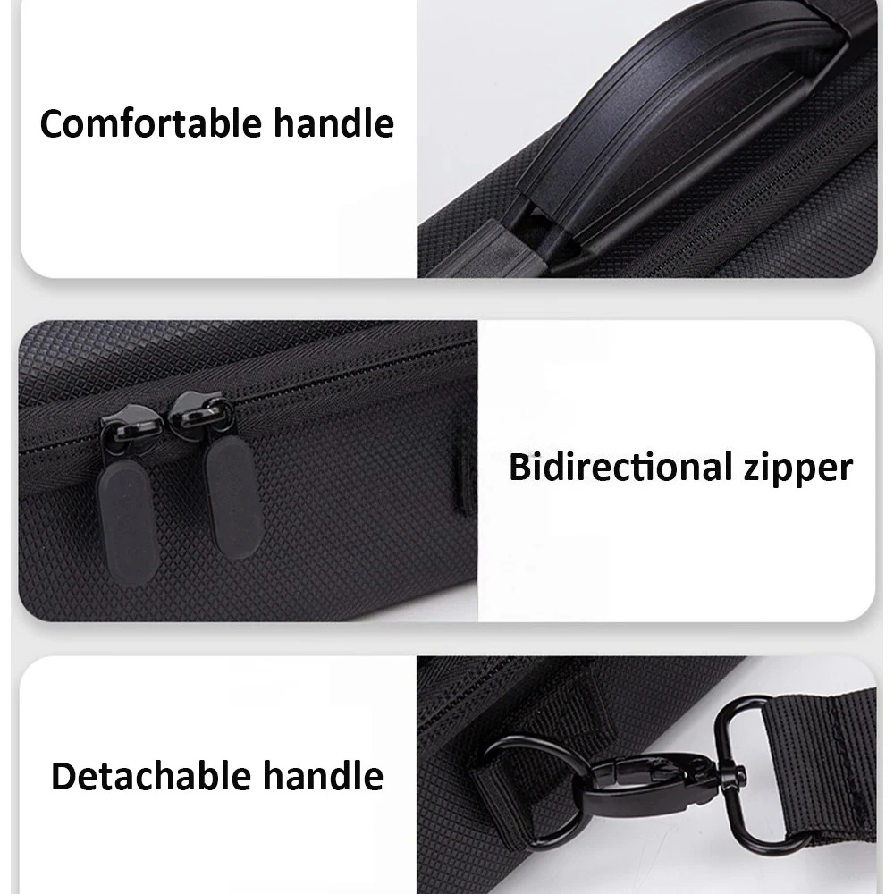 DJI Lito X1/Lito 1 PU 가죽 핸드백 방수 보호 RC 2/RC N3 컨트롤러 보관 상자용 여행 패키지 운반 케이스