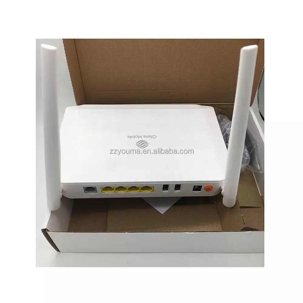 GPON ONT 듀얼 밴드 와이파이 지지대 웹 로그인 광섬유 라우터, HG6143D ONU 4GE LAN, TEL, 2.4G, 5G AC, 와이파이, ACS, HTTP