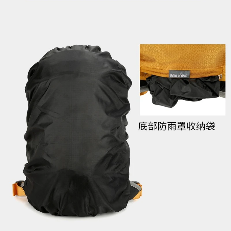 25L/35L 하이킹 배낭 (레인커버 포함) 경량 방수 탈부착식 백 프레임 아웃도어 여행 캠핑 트레킹 배낭