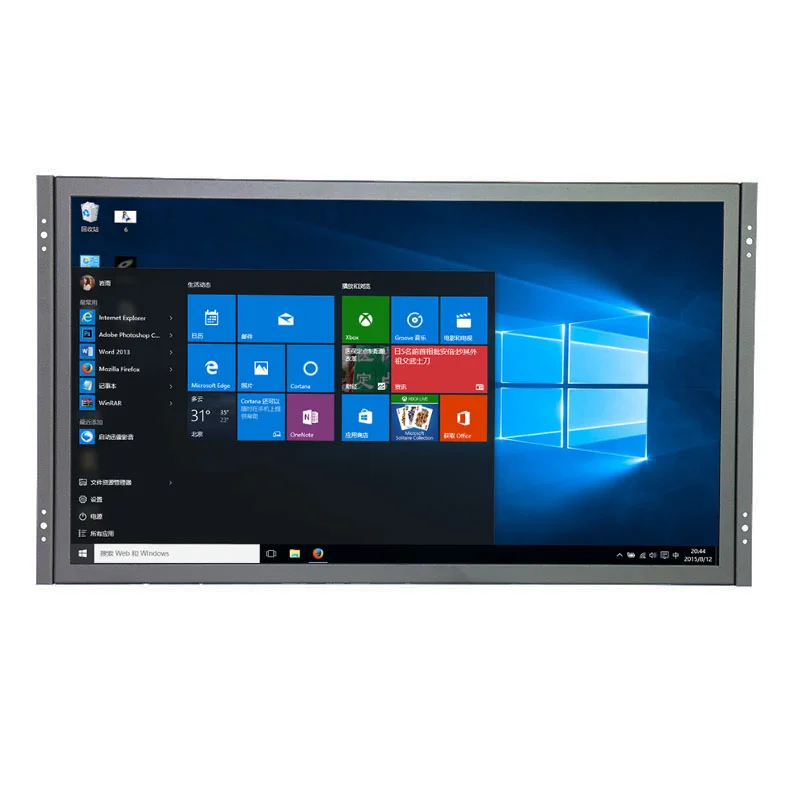 Novo 21.5 Polegada 1920x1080 com multi interface av bnc vga hdmi usb ...