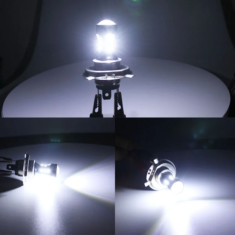 1Pc Universal H4 Car LED Headlights Motorcycle Truck Boat Tractor Trailer Offroad Working Light 3030 Work Lights LED Spotlight