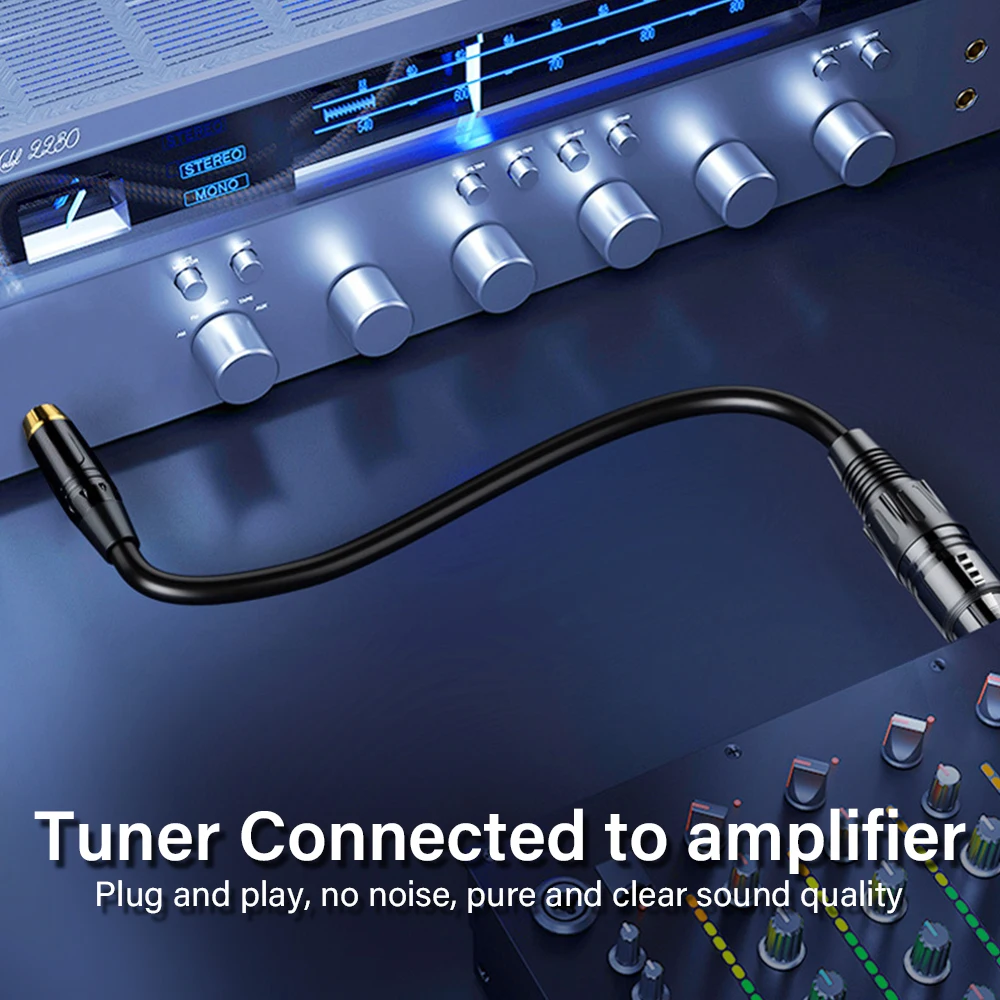 Rca Zu Xlr Stecker/Buchse Audio Kabel Für Verstärker Mixer Lautsprecher Karaoke Mikrofon Kanone Adapter 1M 2M 3M 5M 10M 15M Lange Draht S844F86675Cf743A392A08E4A3B70Bc27P