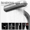 Waterfall Sink  Kitchen Single-Slot with intelligent Mobile phone holder Stainless Steel Pull-Out Faucet,Smart Honeycomb embosse 4