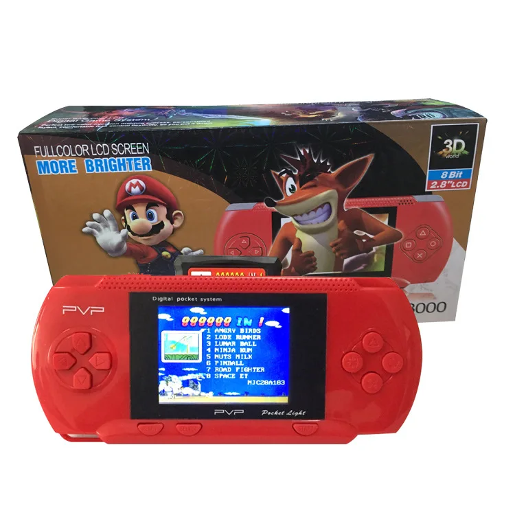 

2.4'' Handheld Game Console For Kids Gift Pocket Game Player PVP 3000 Portable Video Game Console