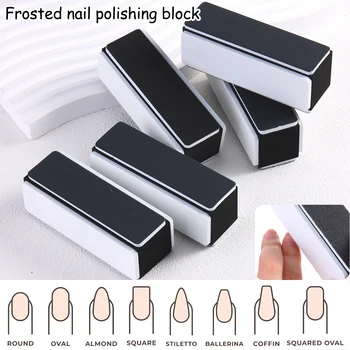 Blocchi per lucidatura unghie, blocchi lucidanti colorati a quattro lati, lucidatori luminosi, limette per unghie, strumenti per nail art