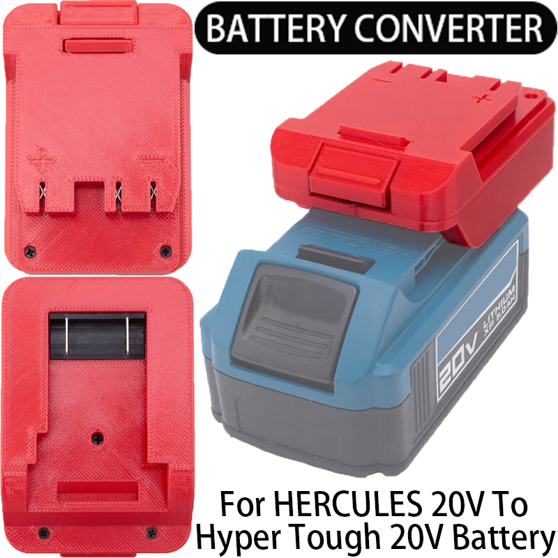 Battery Adapter for Hyper Tough 20V Li-Ion Tool Convert to