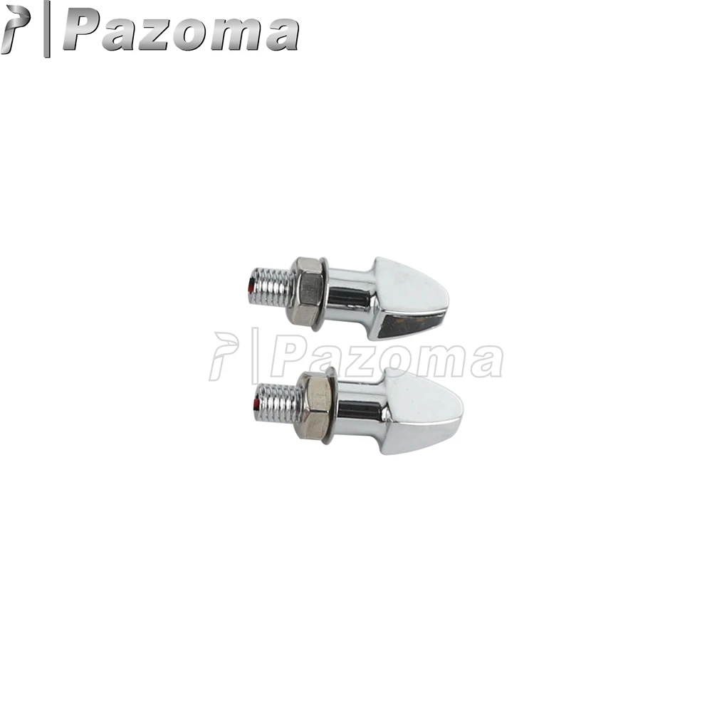 thumbnail image 2 of Moto LED Turn Signals Motorcycle Flasher Indicators 12V 8mm Blinker Light For Motorbike Scooter Scrambler Motocross Dirt Bike I3738865999 2 of 12