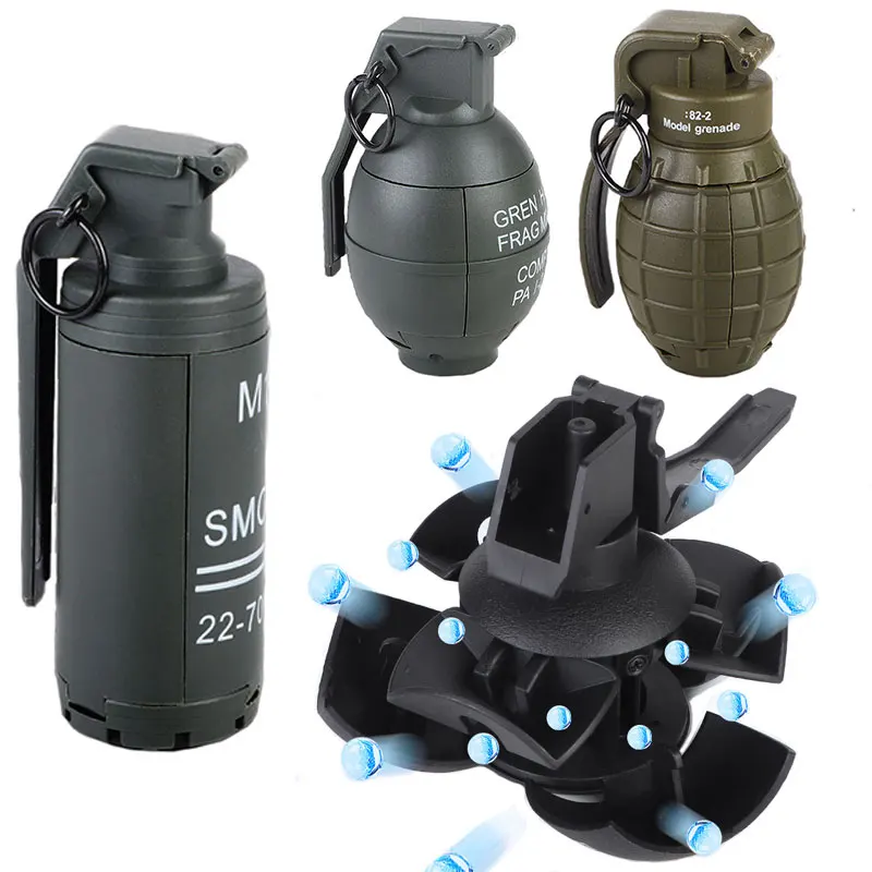 Sport all'aria aperta Water Gel Ball granata modello CS gioco M18