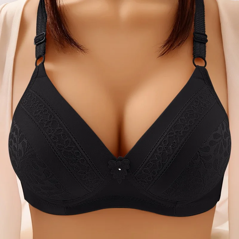 Women Underwear Wire Free Comfort Push Up Bras Female Sexy