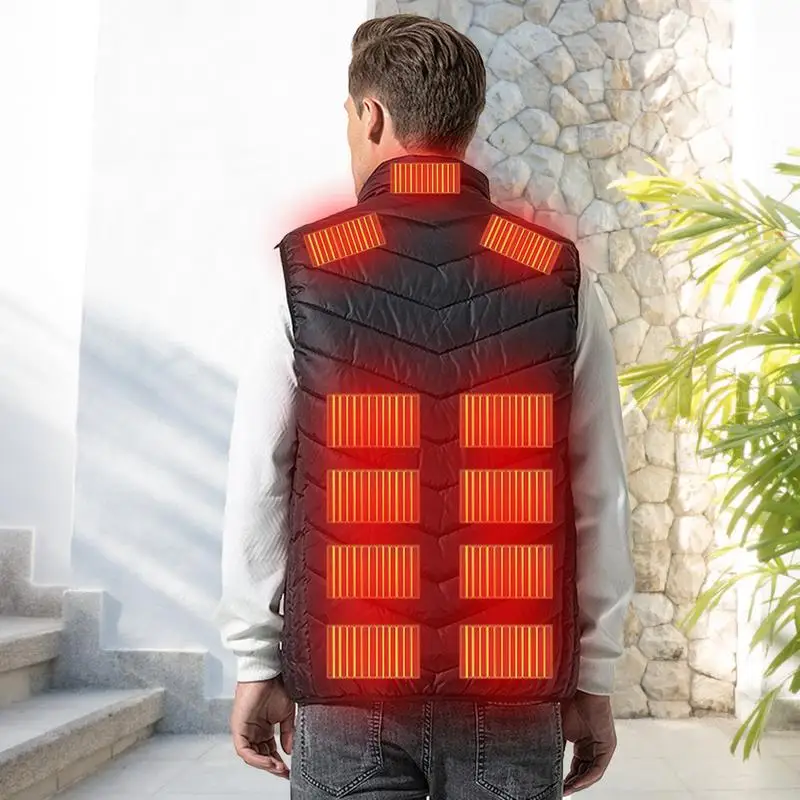 Heat Jacket Smart Electric Jacket With 3 Heating Level Overheat Protection Heating Vest Comfortable Heated Hoodie