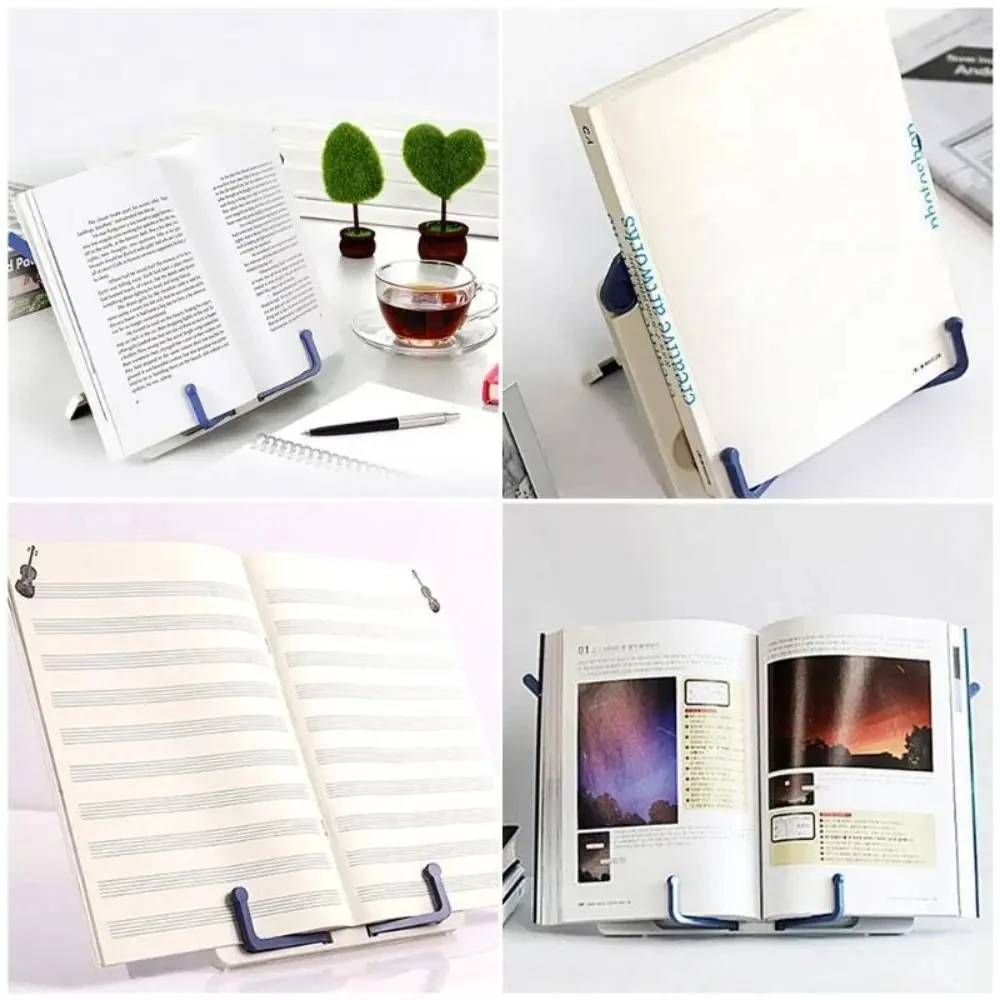 Portable Reading Stand Folding Holder for Books Recipe Music Score Tablet