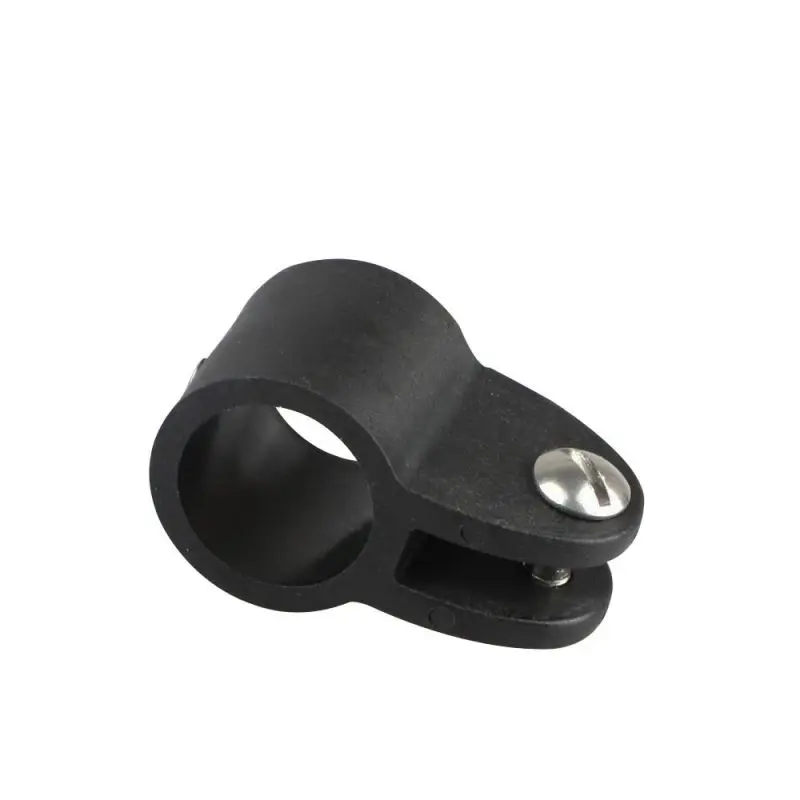 2PCS25mmBlackNylonPlasticTopJawSlideCapBiminiRailingFitting