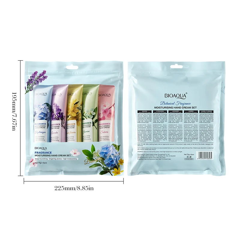Floral Hand Cream Gift Set &ndash; Nourishing Winter Care for Dry Skin with a Softening Feel & Delicate Blooming Fragrance