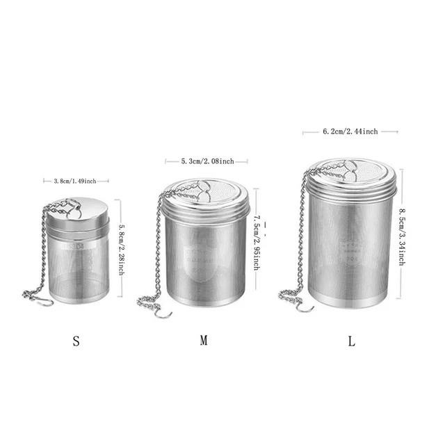 Creative 304 สแตนเลสสตีลชากรอง Leaf เครื่องเทศสมุนไพรกาน้ําชาตาข่ายกรองอุปกรณ์ครัวหน้าแรก 4
