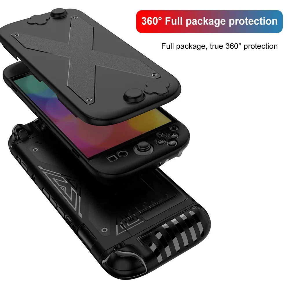 For NS2 Game Console Protective Shell TPU Case Hard PC Front Cover Ergonomic Grip Joycon Protective Shell for Switch 2