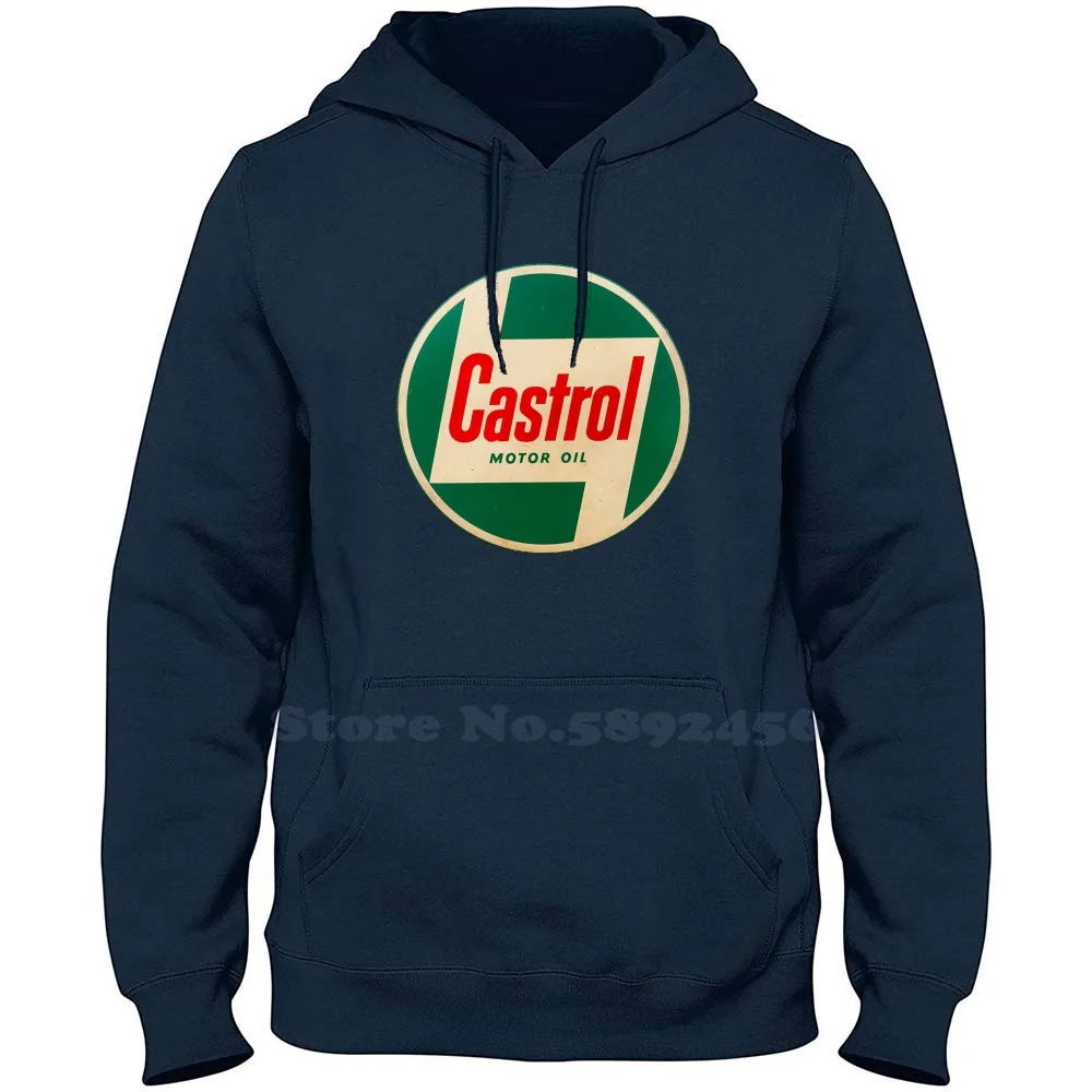 

Логотип Castrol Essential Высокое качество 100% хлопок Толстовка в стиле "кэжуал"