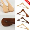 High-Grade Wide Shoulder Wooden Coat Hangers - Solid Wood Suit Hanger 3