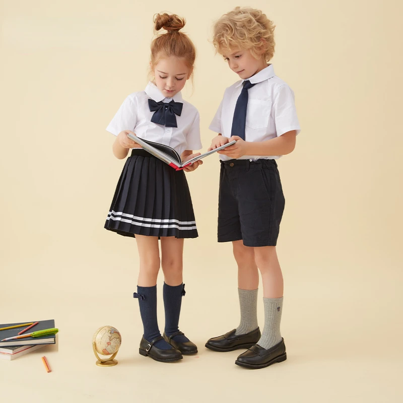 Fashion Cotton Women Knee High Socks Solid Color Long Socks Preppy Style Solid Color Knee Socks