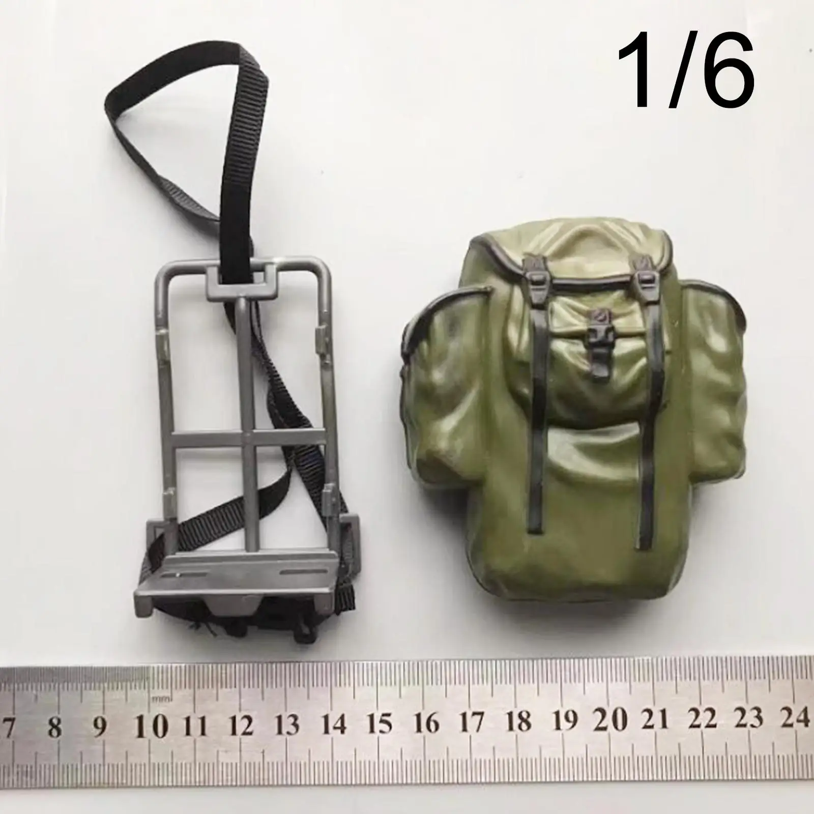 1:6 Scale Doll Jungle Backpack Miniature Bag Model for 12`` Action Figures