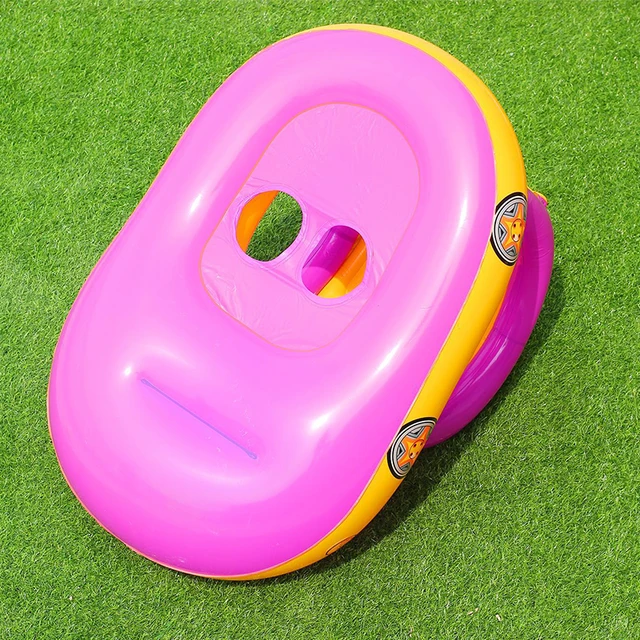 Shade Car Boat Baby Swimming Float Inflatable Infant Floating Kids Swim Pool Accessories  Bathing Summer Toys Toddler Rings 5
