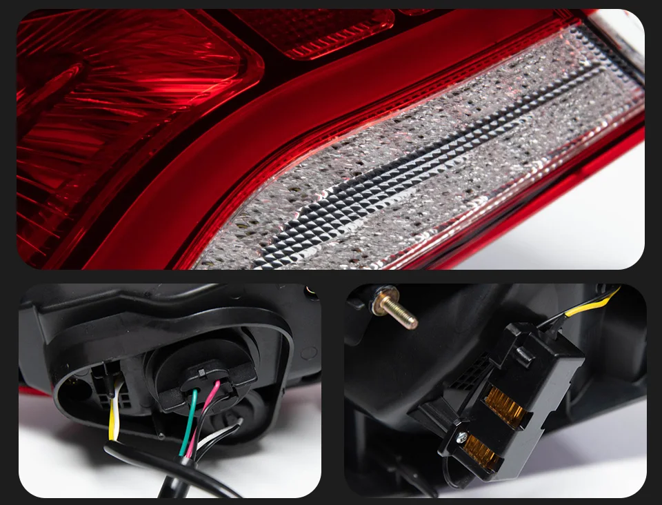 Car Lights for Hyundai Sonata 8 LED Tail Light 2011-2015 Sonata 8 Rear Stop Lamp Brake Signal DRL Reverse Automotive Accessories