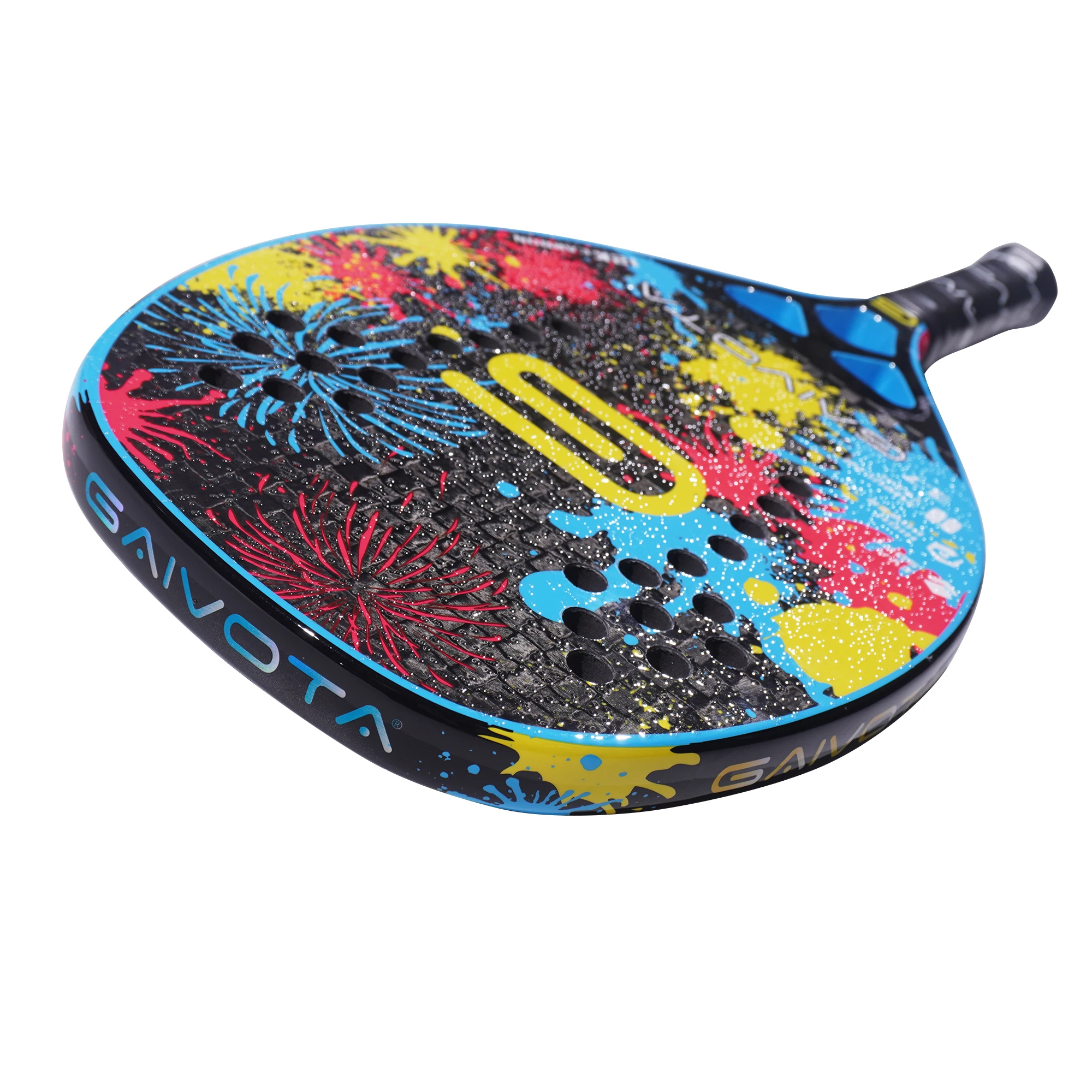 GAIVOTA 3.7 New Beach Tennis Racquet Outdoor Training EVA Carbon Fiber 12K Racquet Bag tennis racket