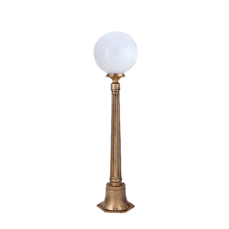 100CM LED 야외 조명 가로등 아크릴 구형 안뜰 잔디밭 램프