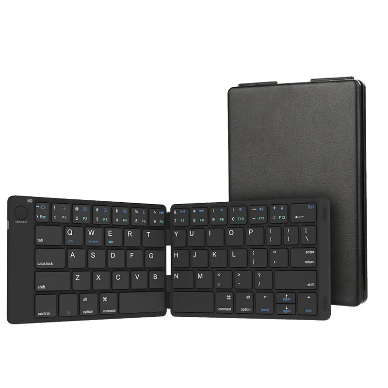 Bluetooth Wireless Keyboard For Ios Android Windows Foldable Portable