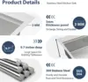33 Drop In Kitchen Sink Workstation -  33x22 Kitchen Sinks Drop In Stainless Steel 16 Gauge Single Bowl Handmade 5