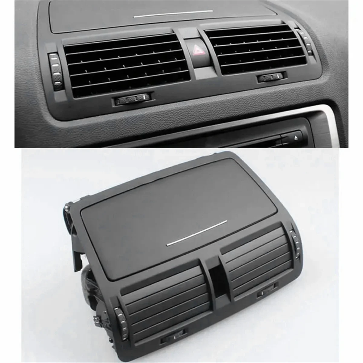 For Skoda Octavia 2004-2013 Yeti Car Centre Dashboard Vent Instrument Panel Air Conditioning Outlet Vent 1ZD820951