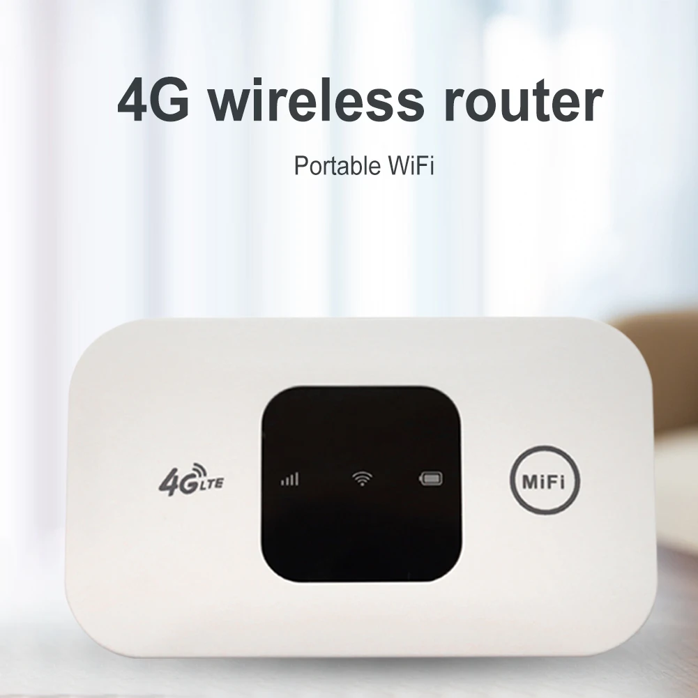 4G Lte Router Wireless Wifi Modem portatile 150Mbps con Slot per SIM Card  ampia copertura WiFi a banda larga 4G Router tascabile universale