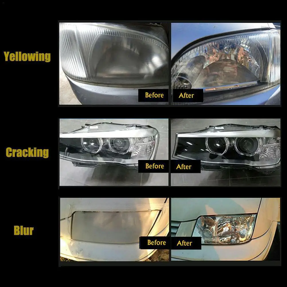 Headlight Restoration Kit Atomizing Cup Refurbish Kit Car Headlight Lens Polish Repair Tool Headlight Lens Refurbished Cleaner 5