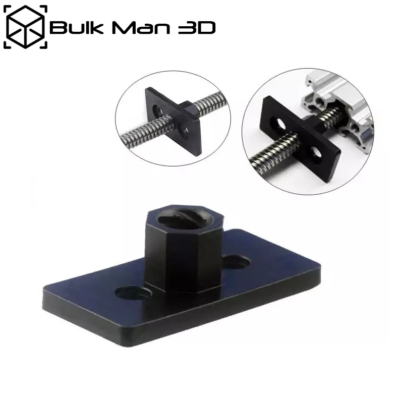 Piastra Dado Openbuilds Pom Acme Tr8 * 8/Tr8*4/Tr8*2 Per Stampanti 3D Cnc Con Vite Acme Metrica Da 8Mm/4Mm/2Mm