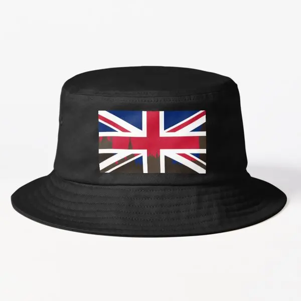 

Union Jack Houses Of Parliament Bucket Bucket Hat Solid Color Casual Women Sun Outdoor Hip Hop Summer Fish Caps Fashion Cheapu