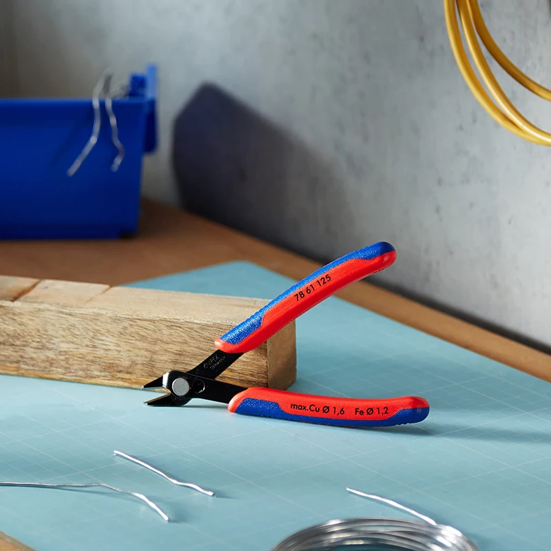 Knipex Electronics Pliers - Precision Fine Tip For Installation Work & Electronics Repair