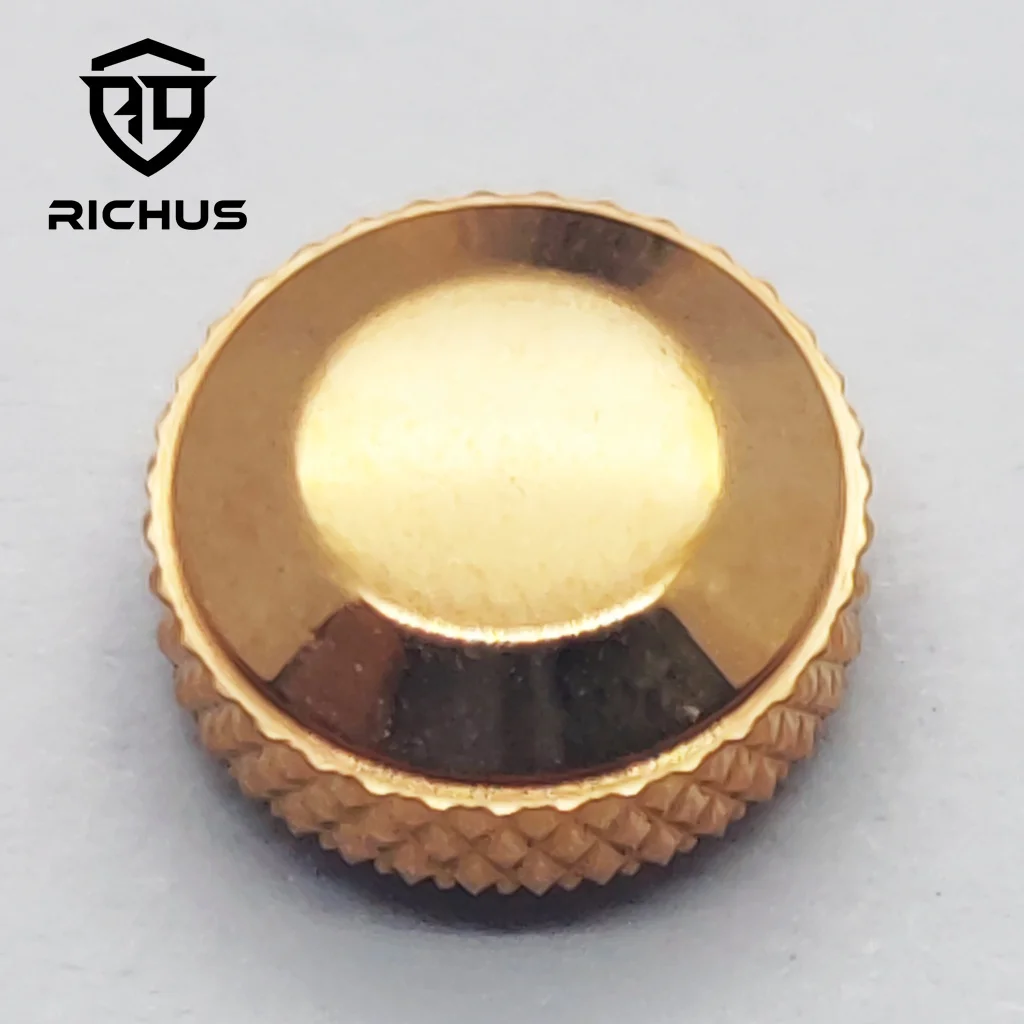 RICHUS Elegant Stainless Steel Crown in Silver, Black, and Rose Gold