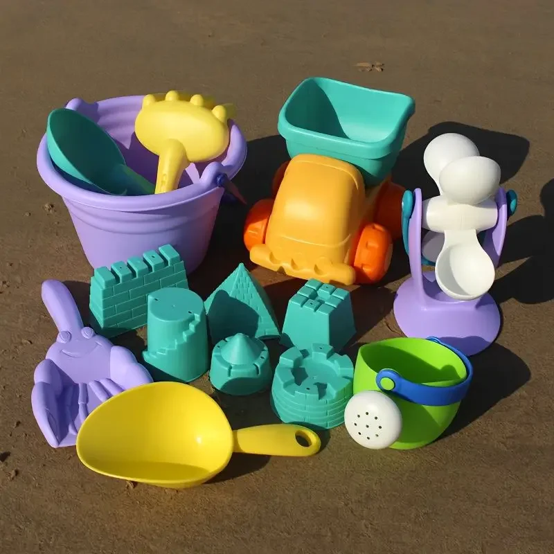 

Beach Sensory Bucket Toys for Kids Sand Plage Play Toys for Children Parent-Children Interactive Beach Water Play Toys for Kids
