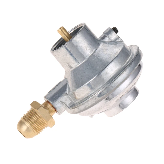 1 Lb Propánszabályozó Szelep Egy Font Ártalmatlanító Palack Csatlakozással 3/8 "Hím Fáklya Illesztés A Lakóautó Grill Főzőlaphoz Bbq - Image 2